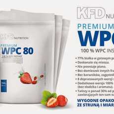 Przepis na Sernik potreningowy z serków wiejskich + recenzja KFD Premium WPC 80