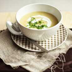 Przepis na Zupa krem z białych warzyw