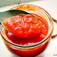 Przepis na Przecier pomidorowy z czosnkiem i pieprzem