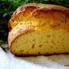 Przepis na Chleb na mące kukurydzianej z serem