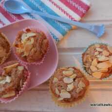 Przepis na Muffiny jabłkowe z migdałami