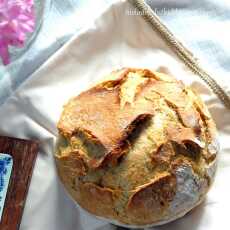 Przepis na Najprostszy chleb z garnka / O tym jak pięknie jest dzielić czas...