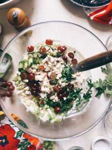 Przepis na Grape and Herb Chicken Salad