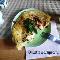 Przepis na Błyskawiczne piątki - Omlet z warzywami 