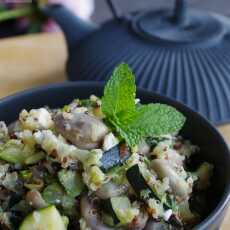 Przepis na Quinoa z bobem, cukinią i fetą