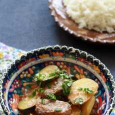 Przepis na Menu ramazanowe dzin 16. / Zapiekane kofte z ziemniakami i cukinia