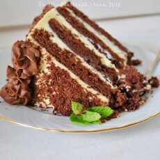 Przepis na Tort czekoladowo-śmietanowy i piąte urodziny bloga