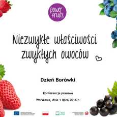 Przepis na NIEZWYKŁE WŁAŚCIWOŚCI ZWYKŁYCH OWOCÓW - Kampania informacyjno - promocyjna