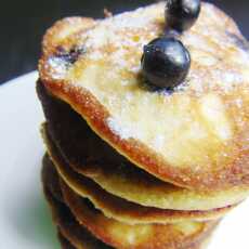 Przepis na Jagalne pancakes z jagodami