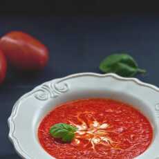 Przepis na Zupa krem z pieczonej papryki i pomidorów