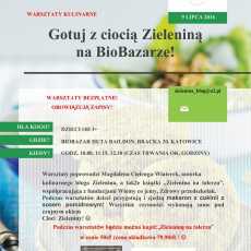 Przepis na Bezpłatne warsztaty kulinarne dla dzieci na katowickim BioBazarze!