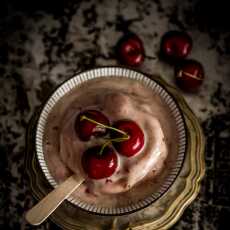 Przepis na Lody Wanilia & Czereśnia / Vanilla Cherry Ice Cream