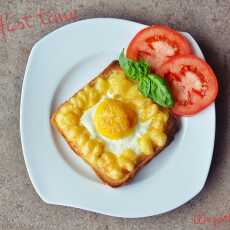 Przepis na Jajko w toście - pomysł na śniadanie 