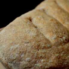 Przepis na Chleb rustykalny. Przepyszny, domowy chleb na mące chlebowo-razowej :)