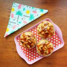 Przepis na Muffiny brownie z kremem fistaszkowym