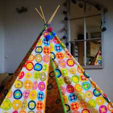 Przepis na Jak uszyć tipi / kids teepee DIY