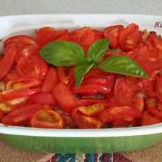 Przepis na Pomidory zapiekane z ryżem i papryką