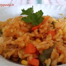 Przepis na Risotto z kurczakiem w curry