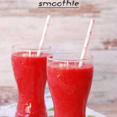 Przepis na Malinowo-kokosowe smoothie