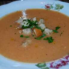Przepis na Zupa-krem z ziemniaków i świeżych pomidorów