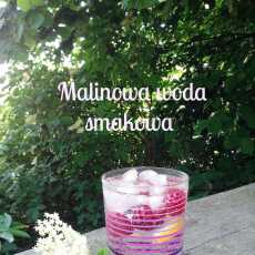 Przepis na Woda smakowa - malinowa