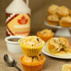 Przepis na Klonowe muffinki z orzechami lub owocami