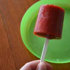 Przepis na Domowy sorbet truskawkowy - lody truskawkowe