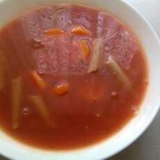 Przepis na Zupa pomidorowa na rosole