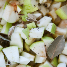 Przepis na SŁODKI CHUTNEY Z JABŁEK PAPIERÓWEK Z KARDAMONEM