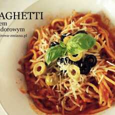 Przepis na Spaghetti z sosem pomidorowym, czyli o pomidorach