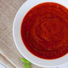 Przepis na Sos z pieczonych pomidorów bez obierania