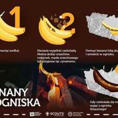 Przepis na Banany z ogniska