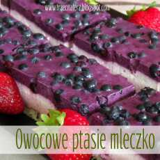 Przepis na Owocowe ptasie mleczko