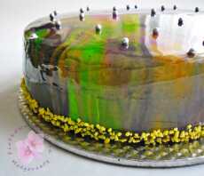 Przepis na Mirror glaze- lustrzana polewa