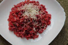 Przepis na Ogrodowe risotto w kolorze PINK