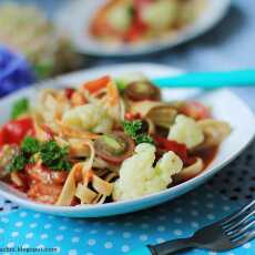 Przepis na Tagliatelle z sosem chili con carne