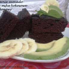 Przepis na Brownie Fit. Bezglutenowe i z Avocado. 