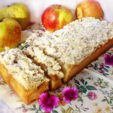 Przepis na Ciasto na maślance z jabłkami i kruszonką