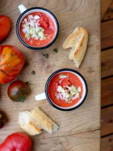 Przepis na Wszystko o pomidorach. I najprostsze gazpacho