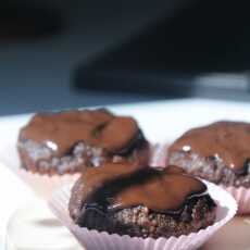 Przepis na Pełnoziarniste muffinki z dynią i czekoladą