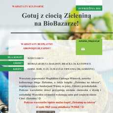 Przepis na Gotuj z ciocią Zieleniną na katowickim Biobazarze - bezpłatne warsztaty kulinarne dla dzieci!