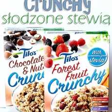 Przepis na Crunchy bez cukru białego, owoce leśne/czekoladowo-orzechowe - Tilo's