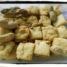 Przepis na Słone ciastka z arachidami - Salted Peanut Biscuits - Biscotti salati ai arachidi