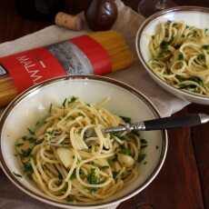 Przepis na Spaghetti Aglio Olio. Kuchnia włoska