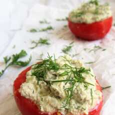Przepis na Pomidory z wegańskim twarożkiem