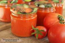 Przepis na Domowy przecier pomidorowy