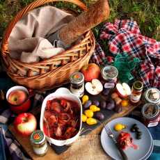 Przepis na Jesienne zapiekane śliwki na piknik!