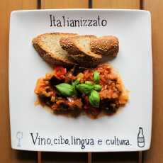 Przepis na #LaCucinaItaliana - caponata