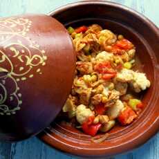 Przepis na Tagine marokański z ciecierzycą i figą