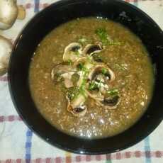 Przepis na Pikantna zupa krem z pieczarek :)